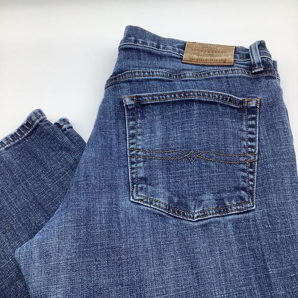 Lucky Brand Mens 221 Straight Denim Jeans Size 36 x 30 (Actual‎ 36 x 29) - Picture 1 of 12